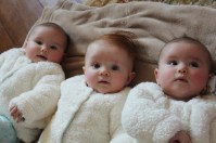 Lucy, Lila, and Gabby sporting Aunty Kari's Christmas gifts!