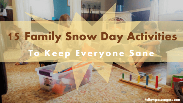 15 family snow day activities